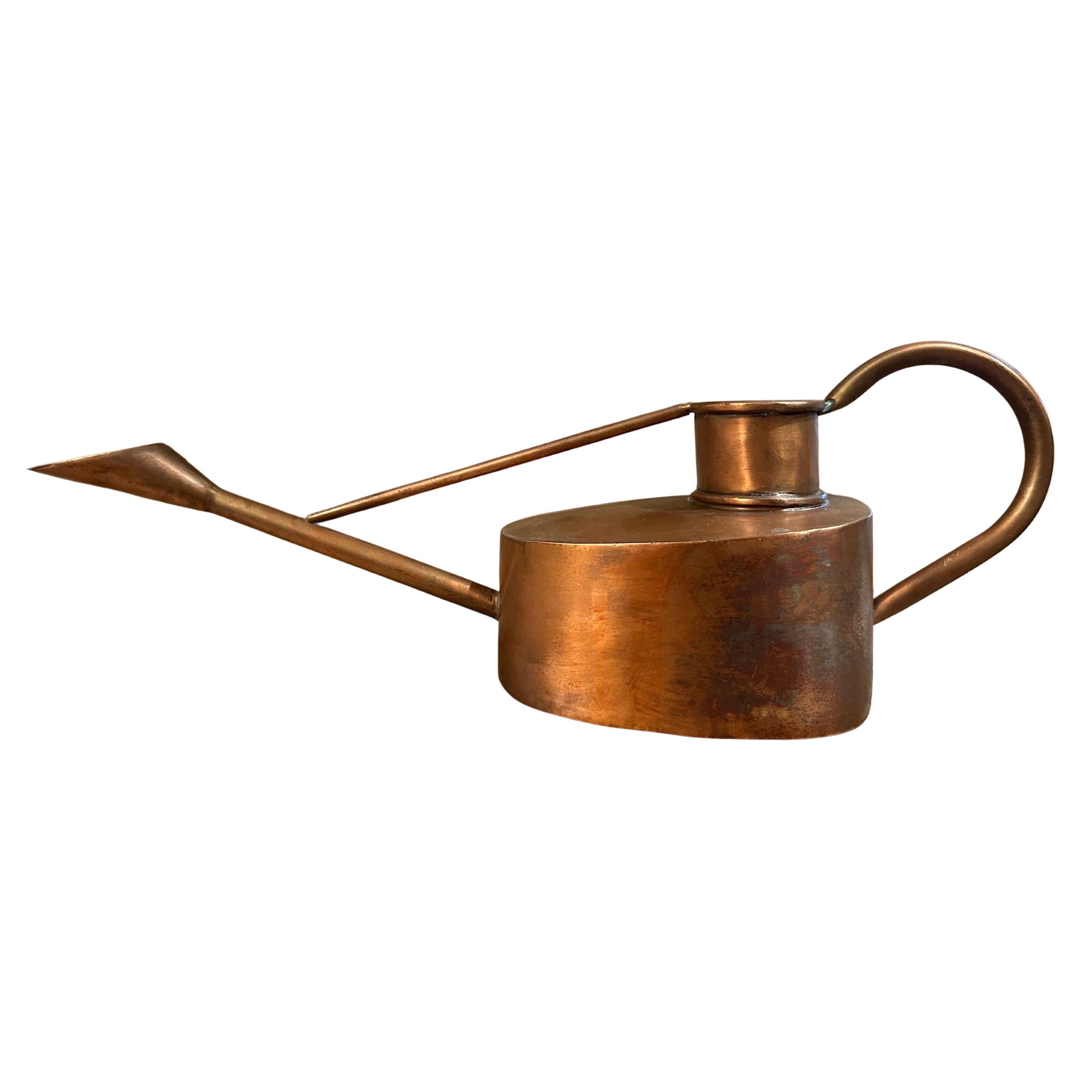 Vintage Solid Copper Long-Reach Watering Can von Haws of England (Englisch) im Angebot