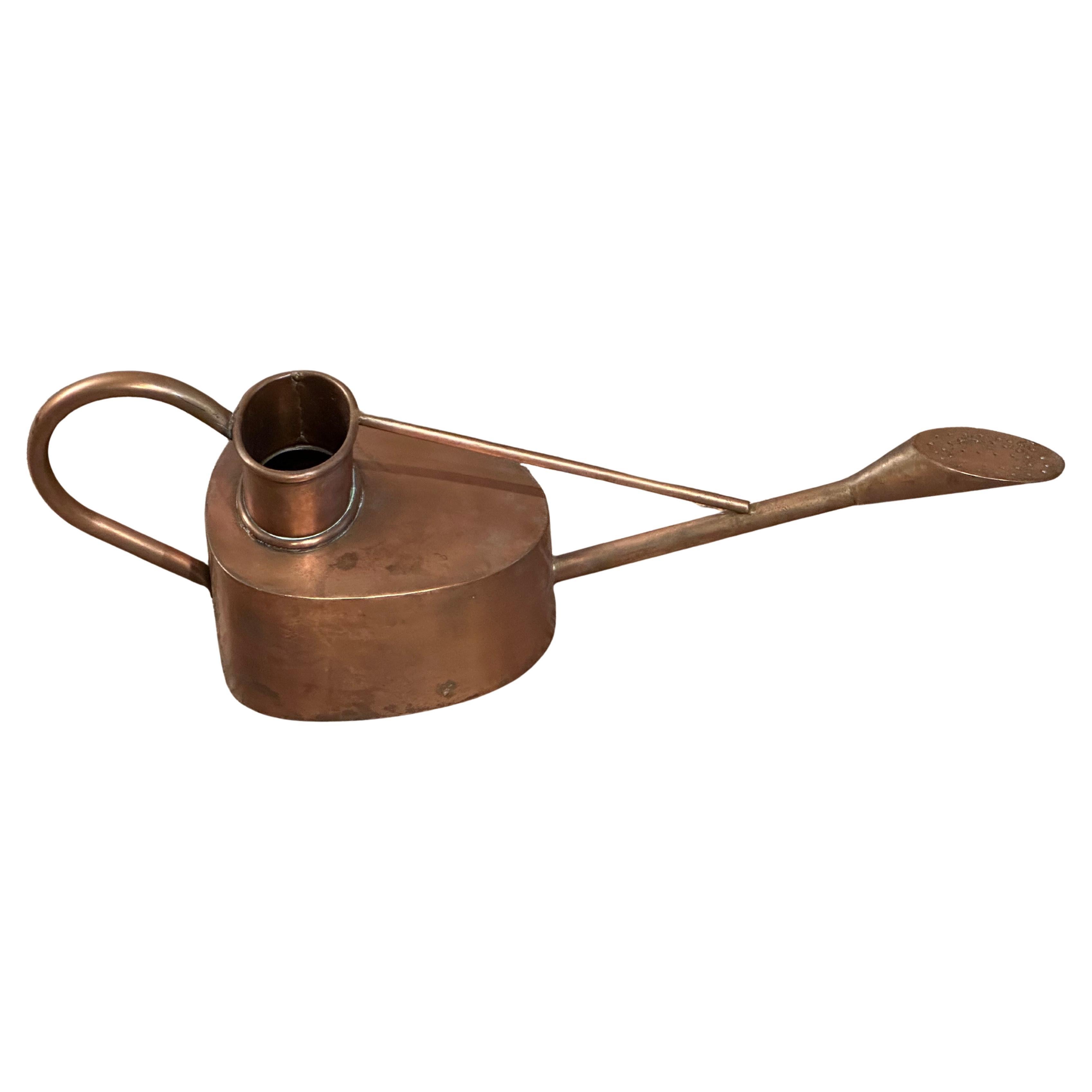 Vintage Solid Copper Long-Reach Watering Can von Haws of England (Handgefertigt) im Angebot