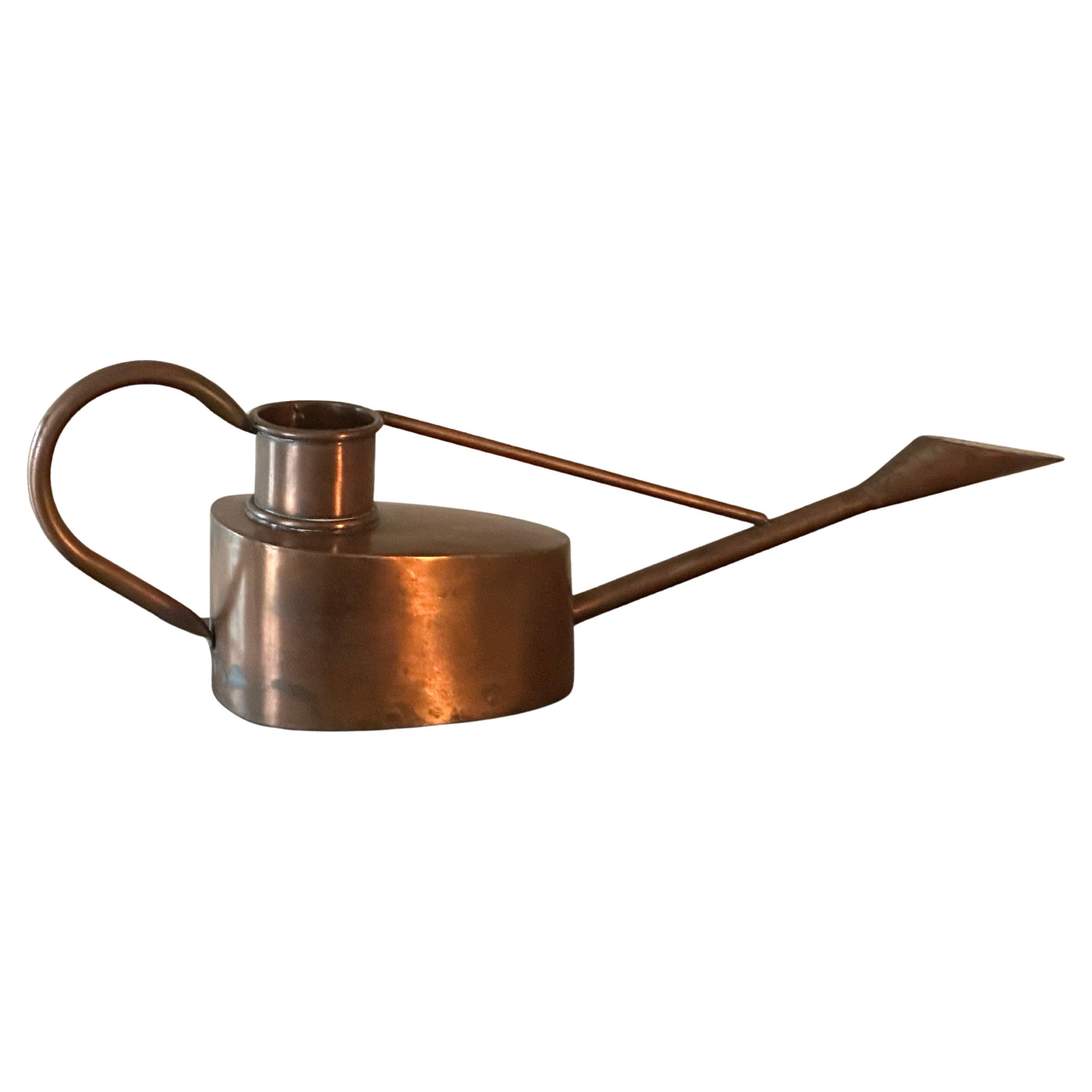 Vintage Solid Copper Long-Reach Watering Can von Haws of England im Angebot