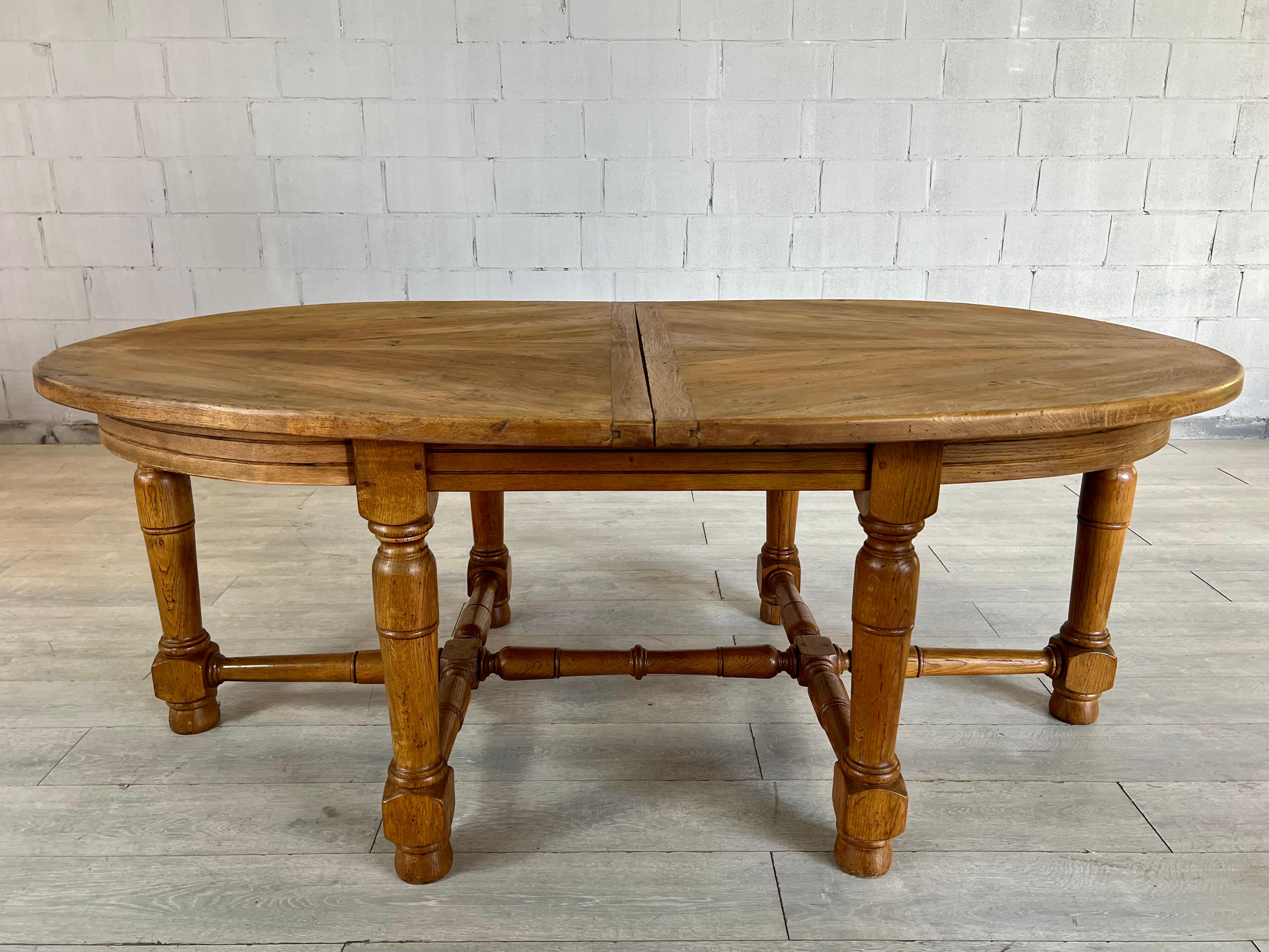 vintage extendable dining table