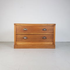 Vintage Solid Fronted Haberdashery Chest of Drawers