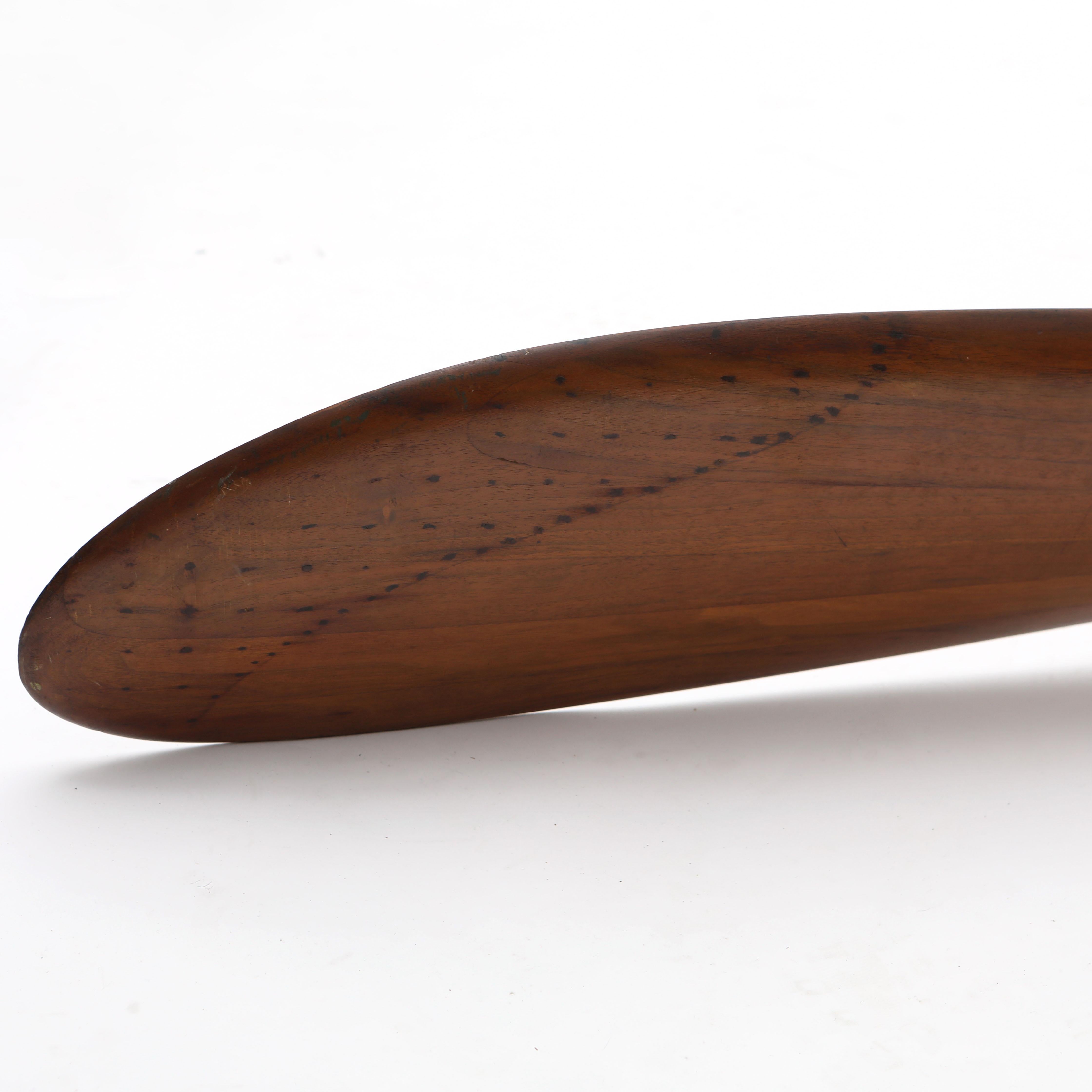Altro Elica di aereo in mogano massiccio d'epoca, Inghilterra C.1920-1930 in vendita
