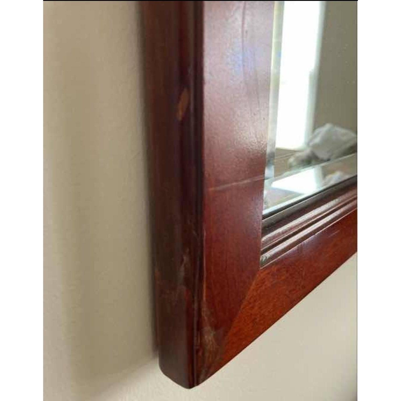 mahogany wall mirror