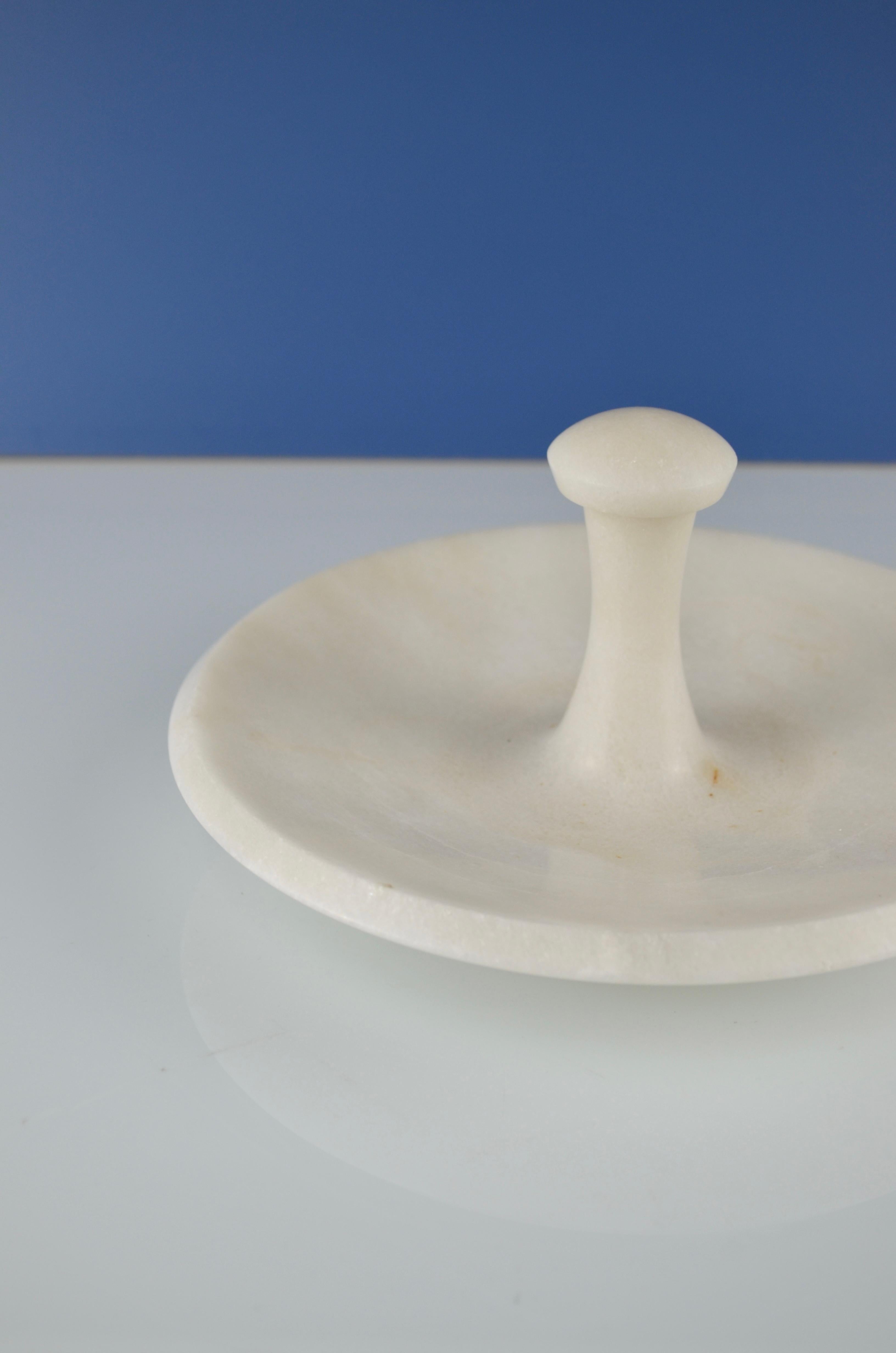 Mid-20th Century Vintage solid marble cup, Portugal For Sale