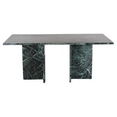 Vintage Solid Marble Desk Mid Century Modern C.1970