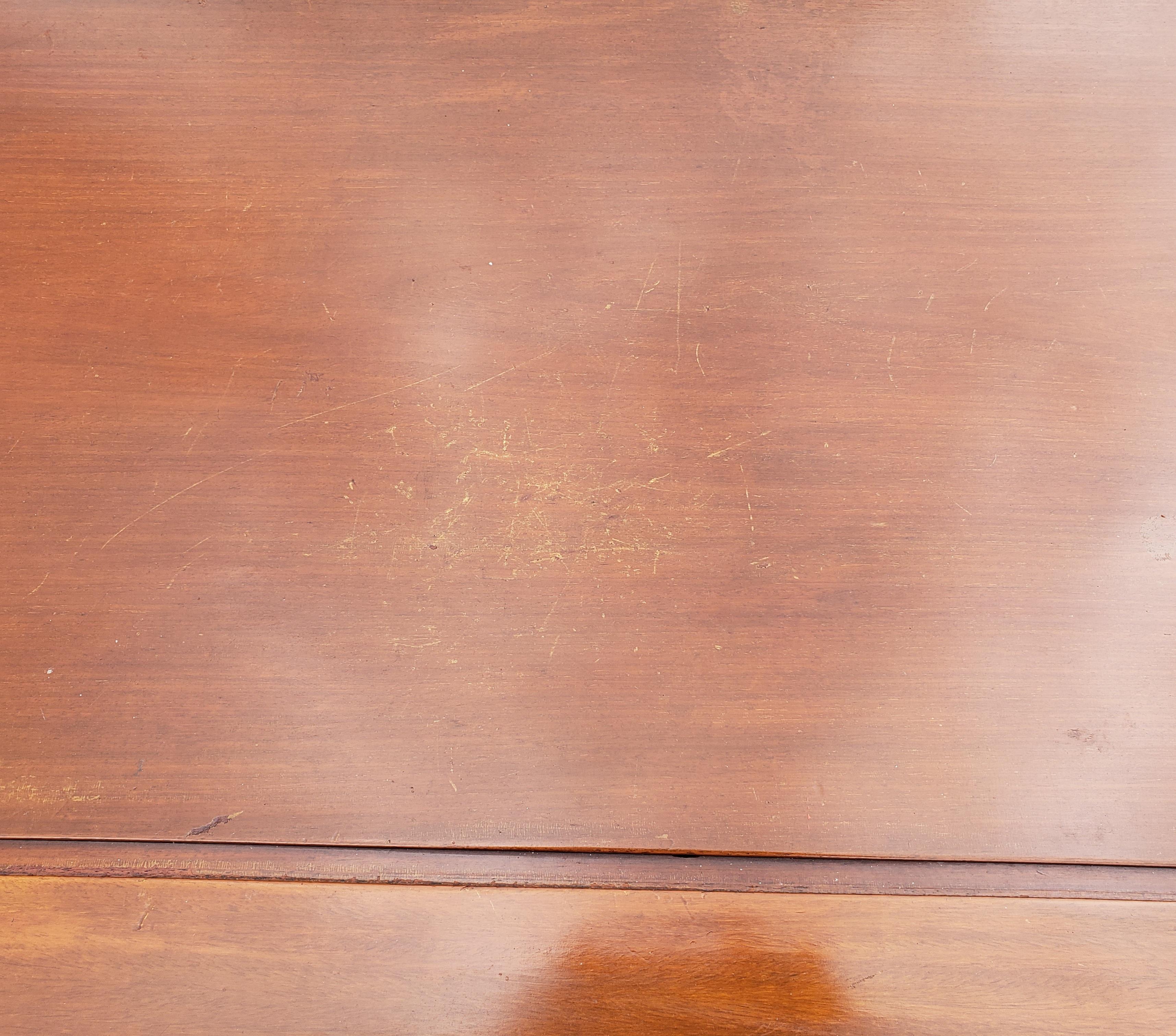 Vintage Solid Rosewood Oriental Accent Coffee Table, Circa 1950s 1