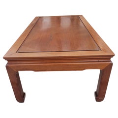 Vintage Solid Rosewood Oriental Accent Coffee Tables