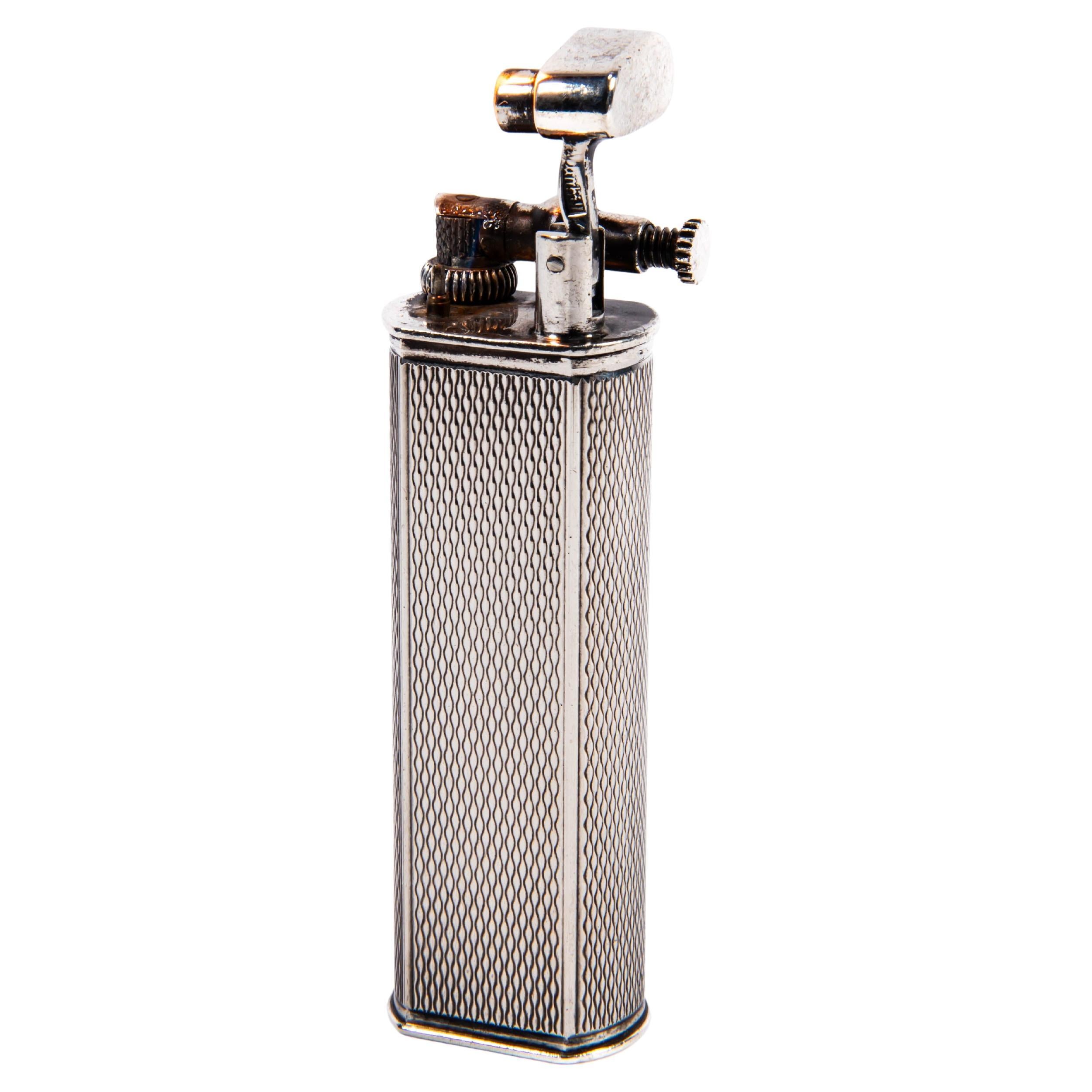 Vintage DUNHILL Sylphide-Leuchte aus massivem Sterlingsilber, 1970er Jahre