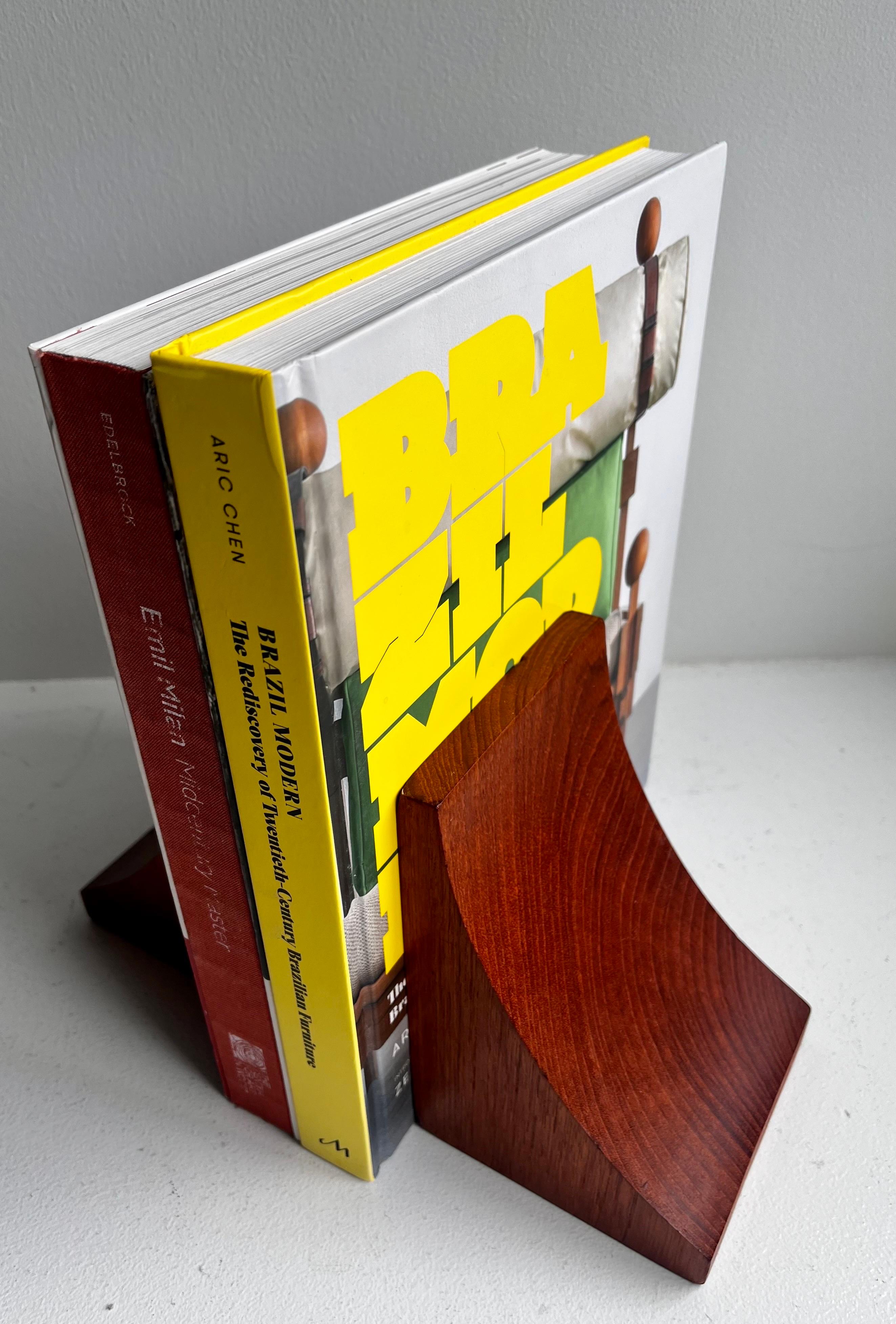 Serre-livres vintage en teck massif par Brostrom, Denmark, circa 1970 en vente 3