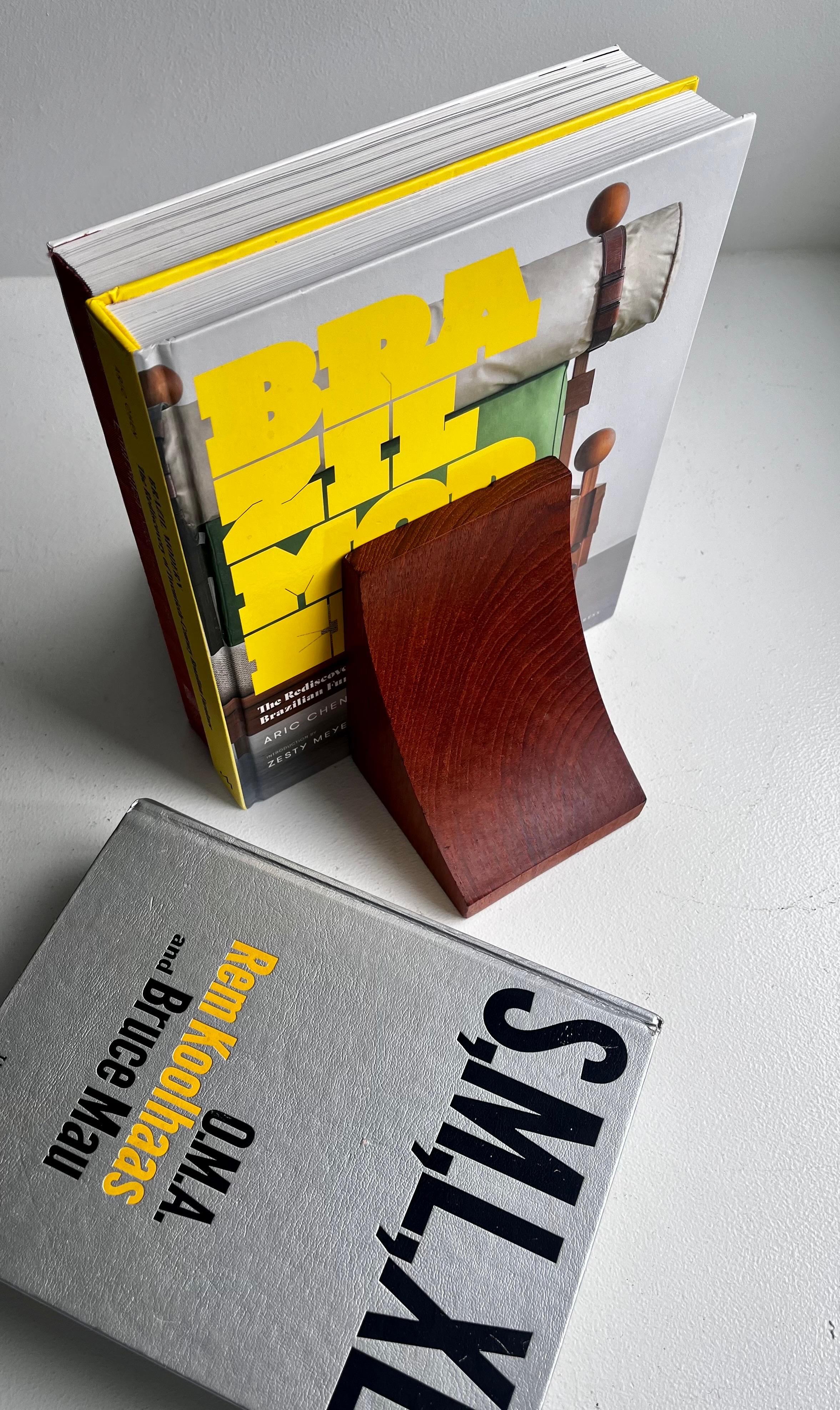Serre-livres vintage en teck massif par Brostrom, Denmark, circa 1970 en vente 5