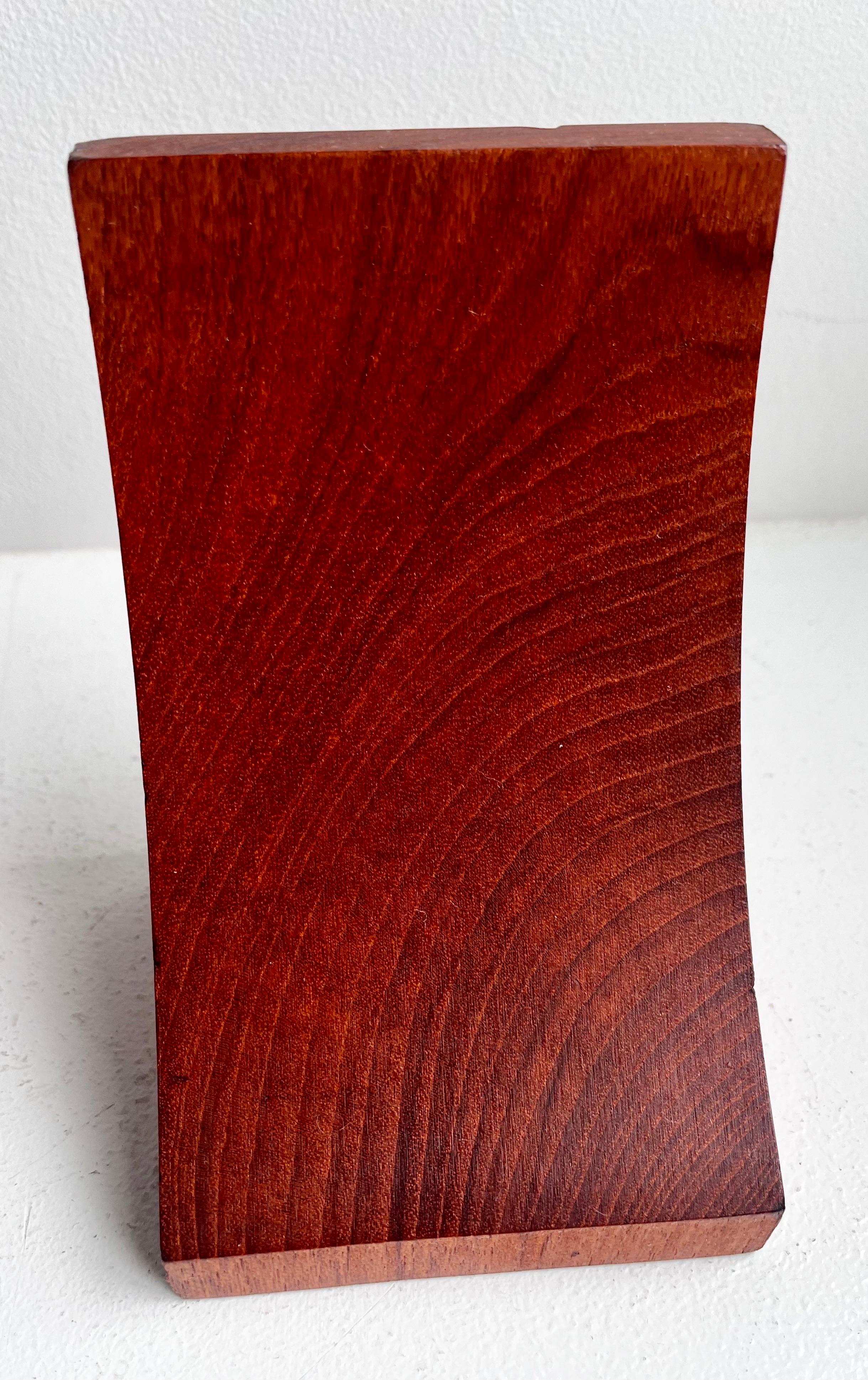 Serre-livres vintage en teck massif par Brostrom, Denmark, circa 1970 en vente 7