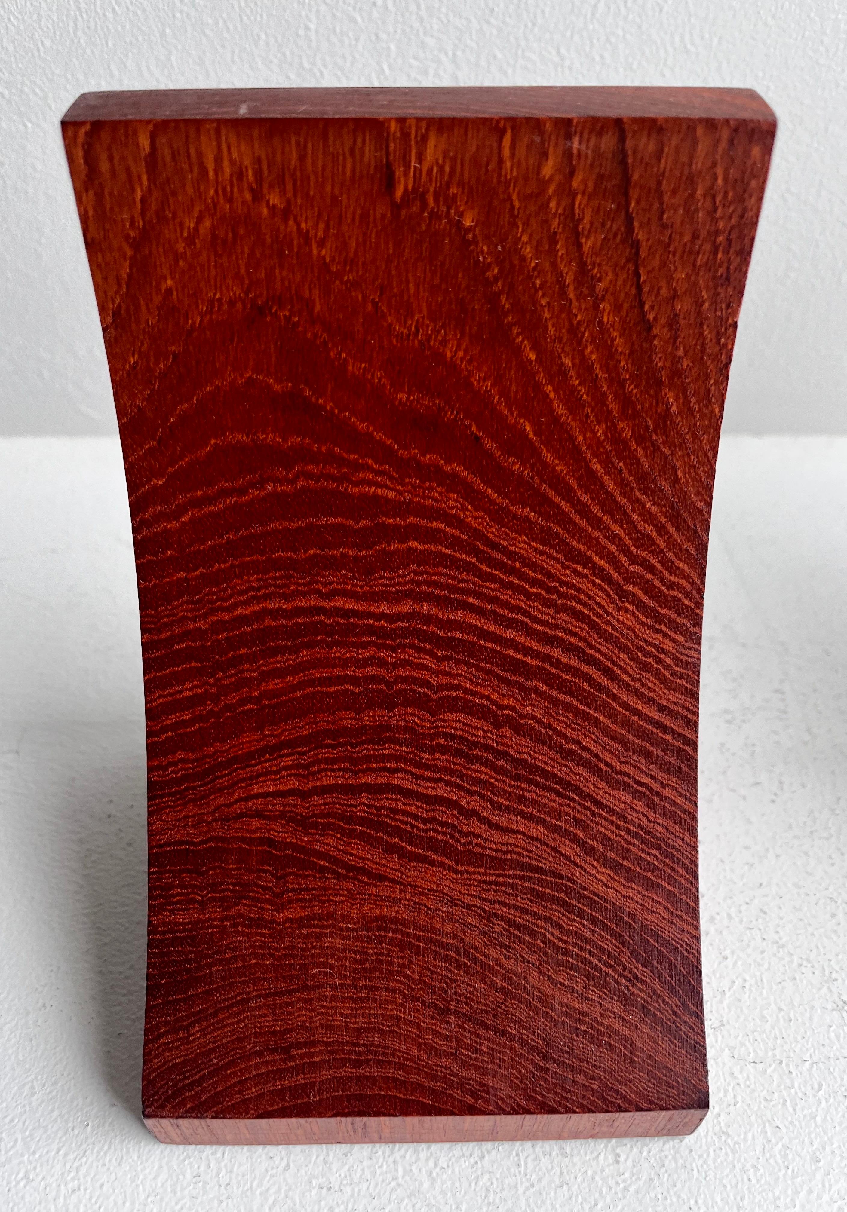 Serre-livres vintage en teck massif par Brostrom, Denmark, circa 1970 en vente 8