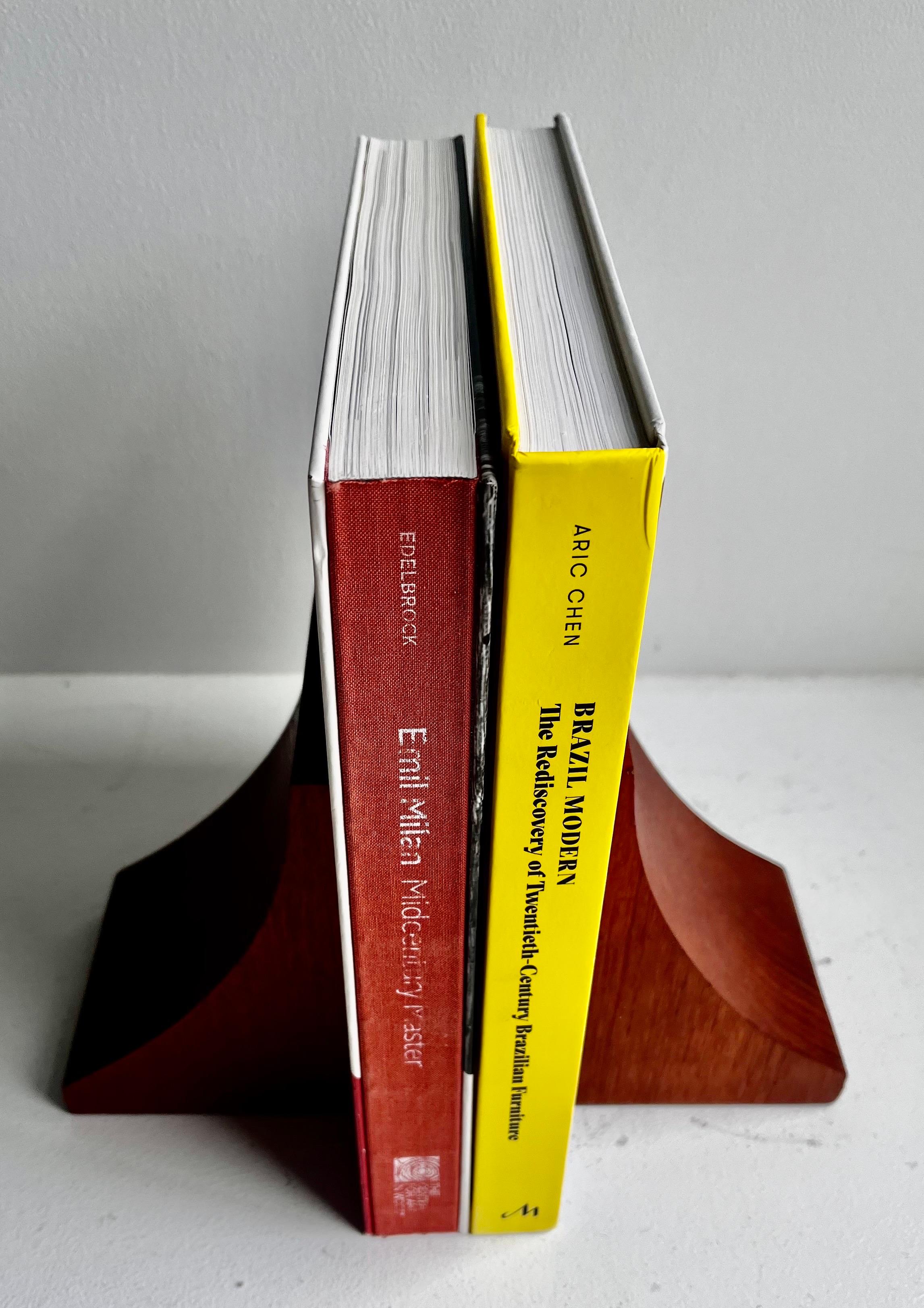 Serre-livres vintage en teck massif par Brostrom, Denmark, circa 1970 en vente 1