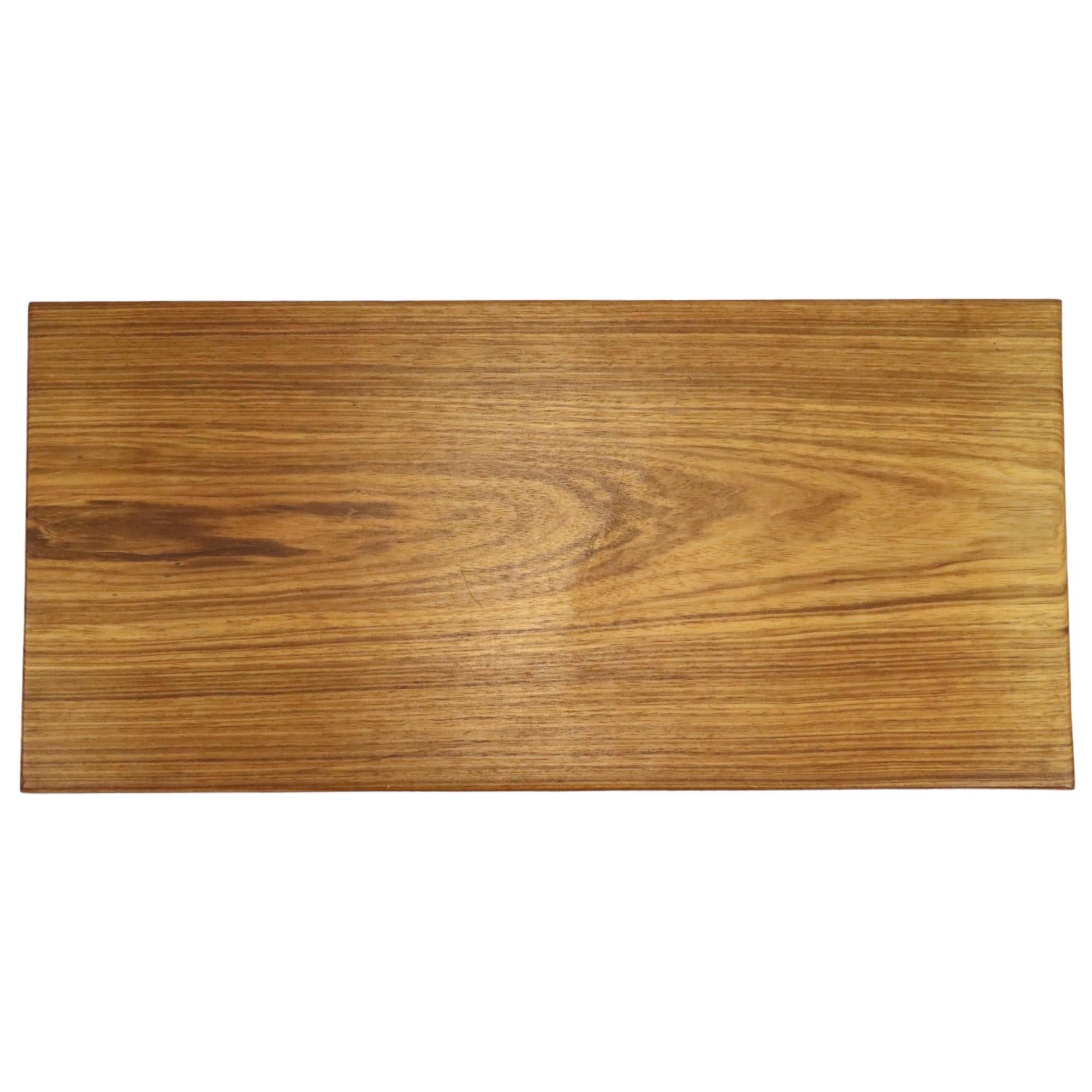Vintage Massiv Teak Wood Beistelltisch Pflanztisch Sechziger Jahre im Angebot 2