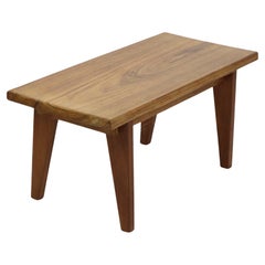 Vintage Massiv Teak Wood Beistelltisch Pflanztisch Sechziger Jahre