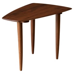 Vintage Solid Walnut Prelude Side Table by Ace-Hi 