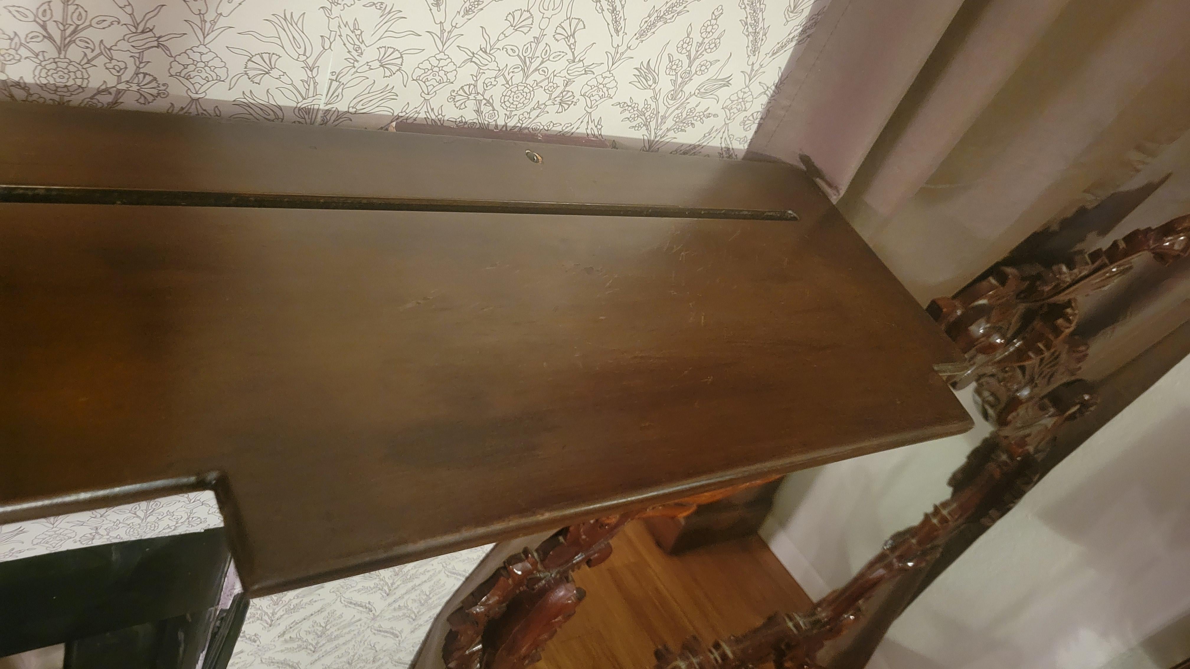 Vintage Solid Wood Fireplace Mantel - 64