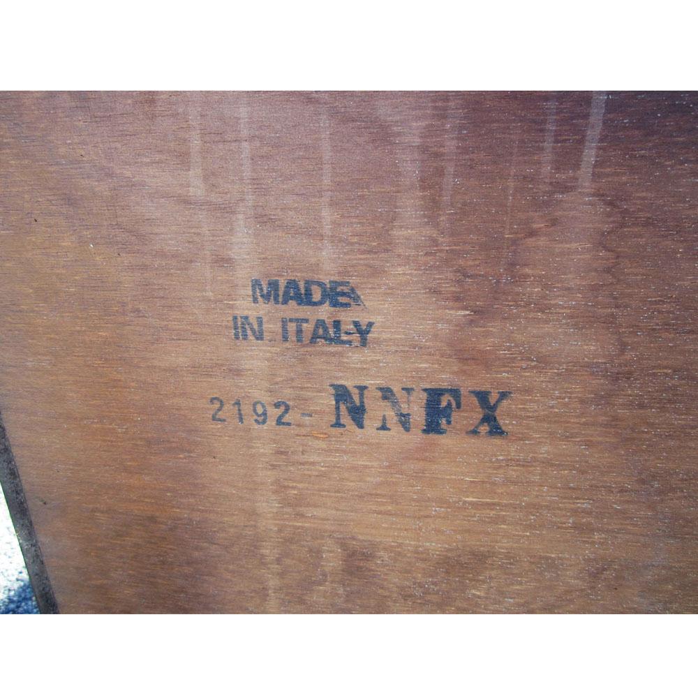 Vintage Solid Wood Italian Desk Secretary Credenza   For Sale 6