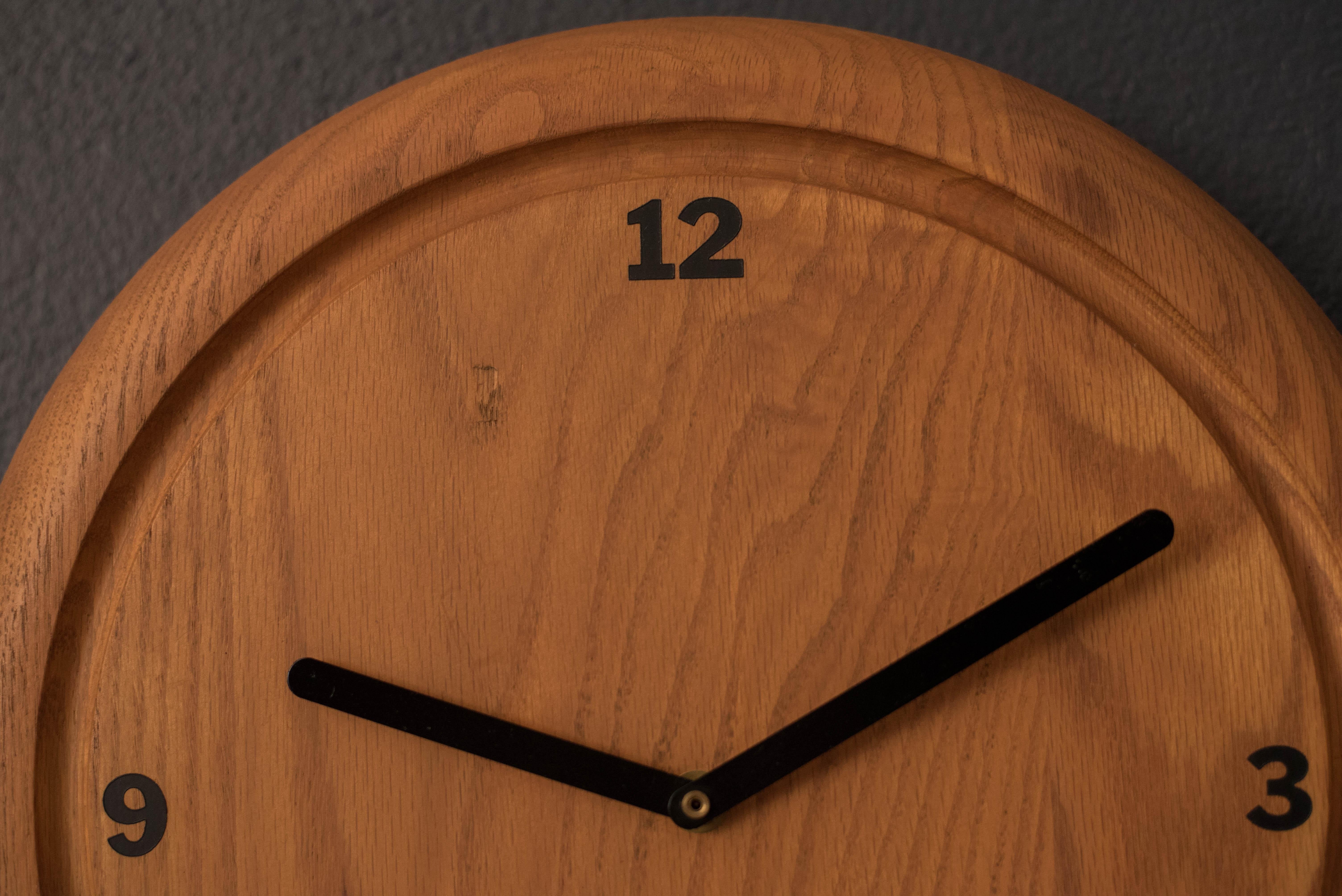 American Vintage Solid Wood Wall Clock by Howard Miller