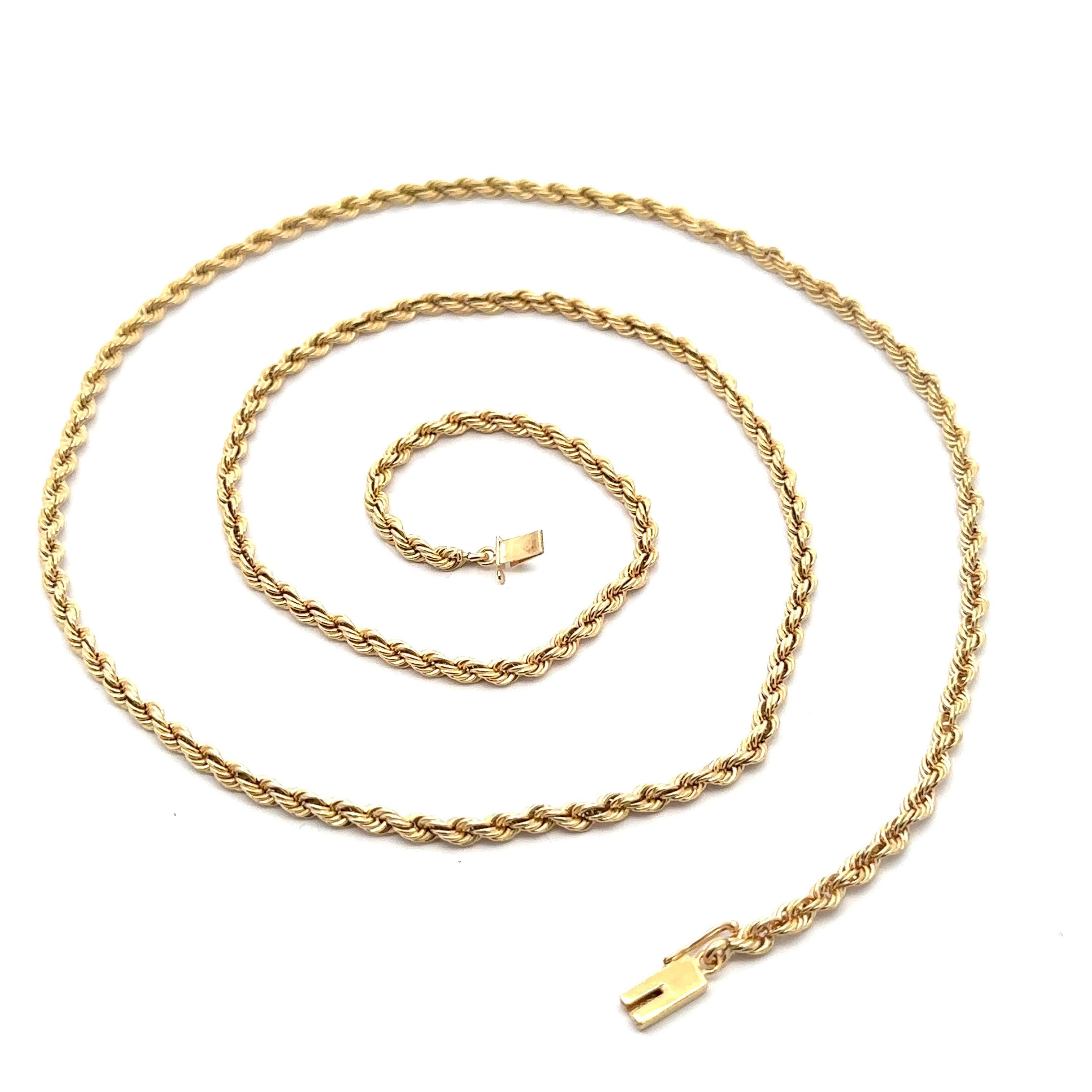 Vintage Solid Gelbgold 27