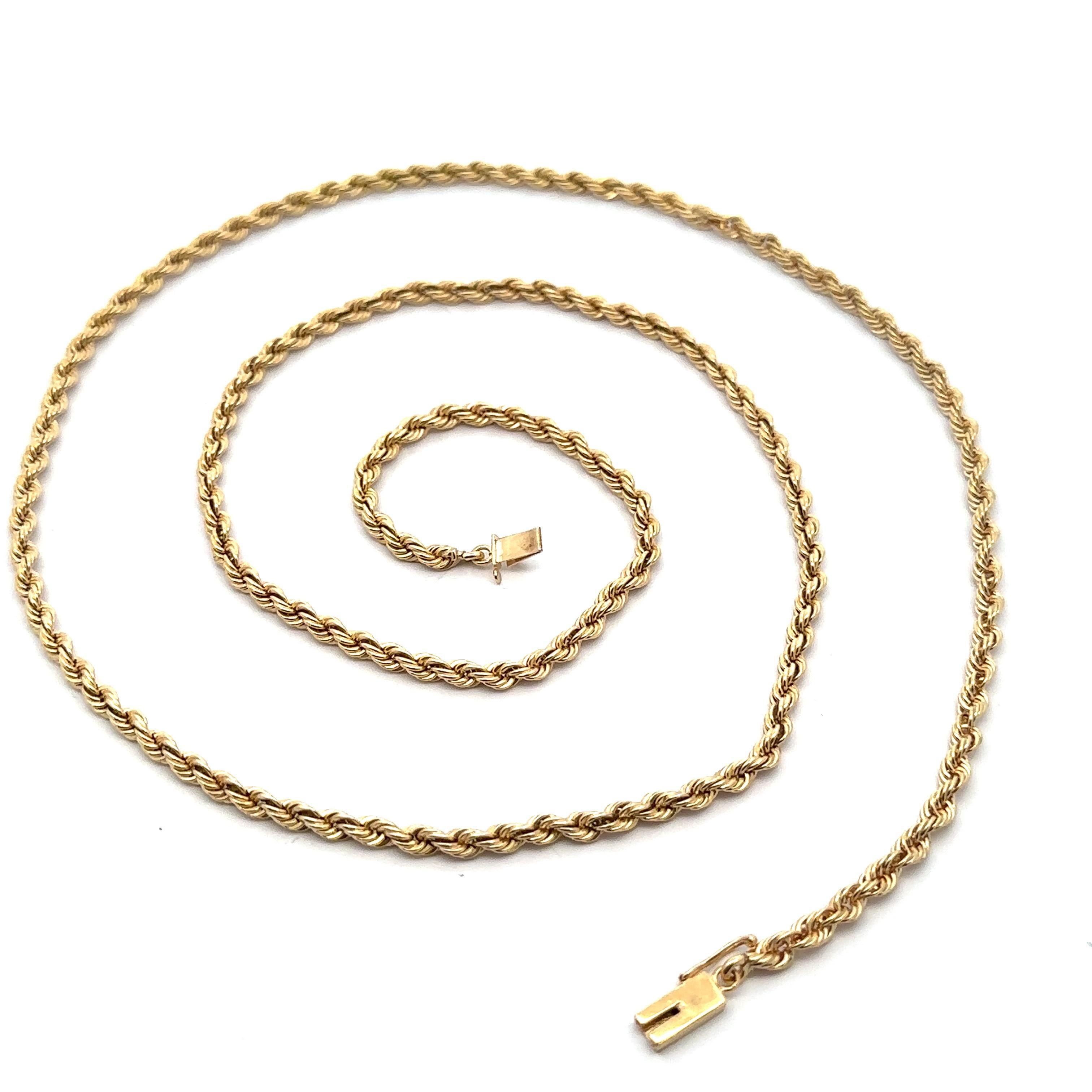 Vintage Solid Gelbgold 27