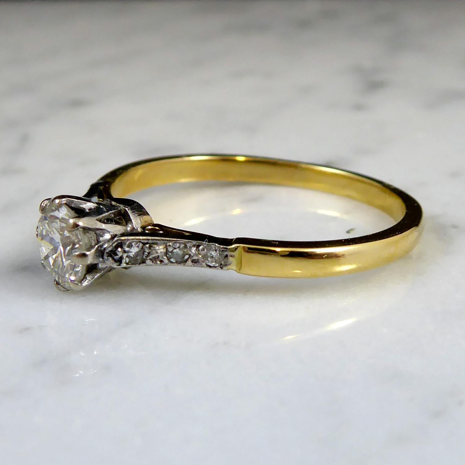 1950s engagement ring