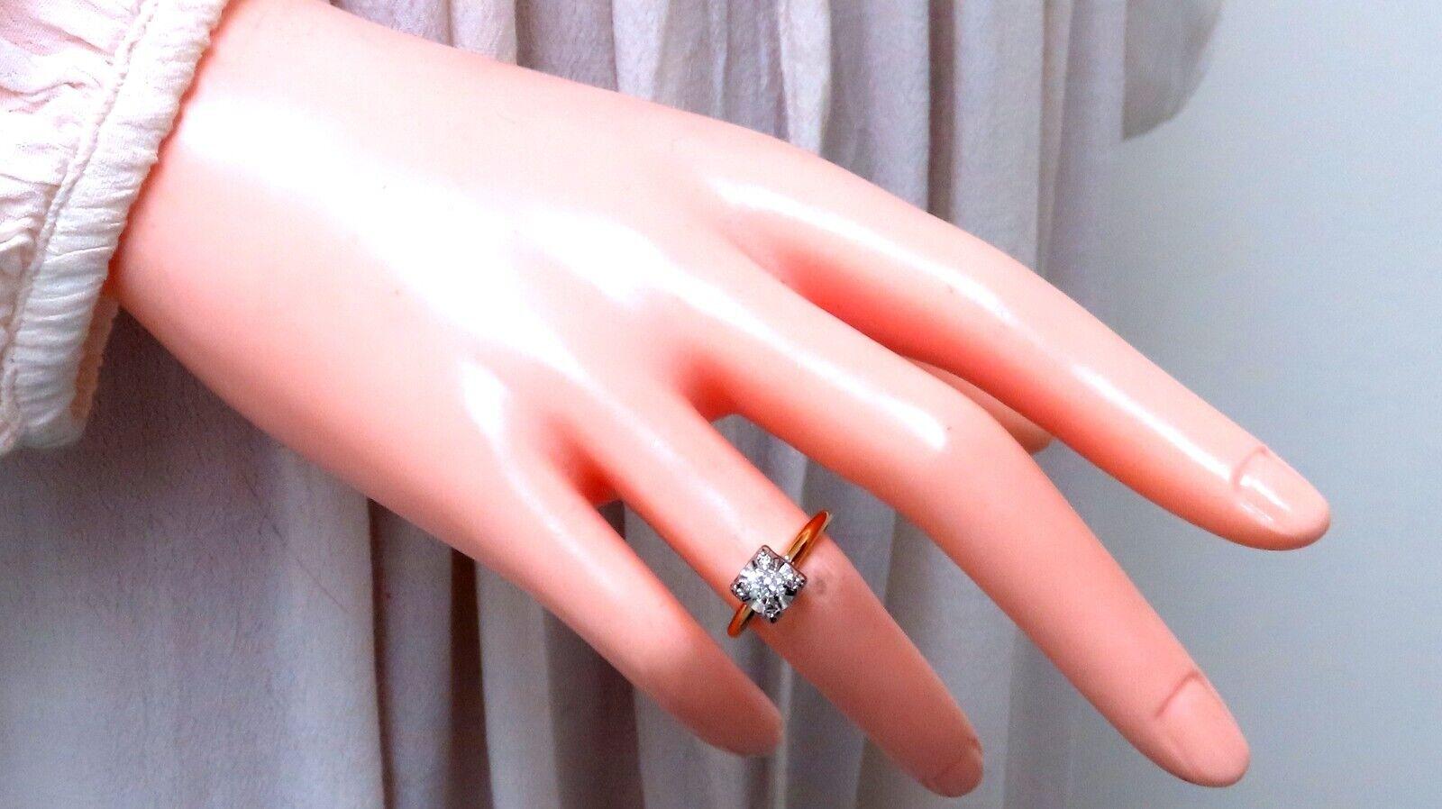 raised engagement ring