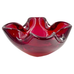 Vintage Sommerso Ashtray In Murano glass, Italy 1960