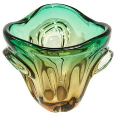 Vintage Sommerso Murano Vase Ice Bucket