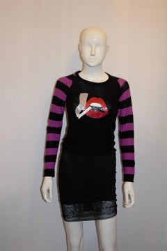 Vintage Sonia Rykiel Cigarette Sweater