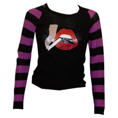 Vintage Sonia Rykiel Jersey Cigarette