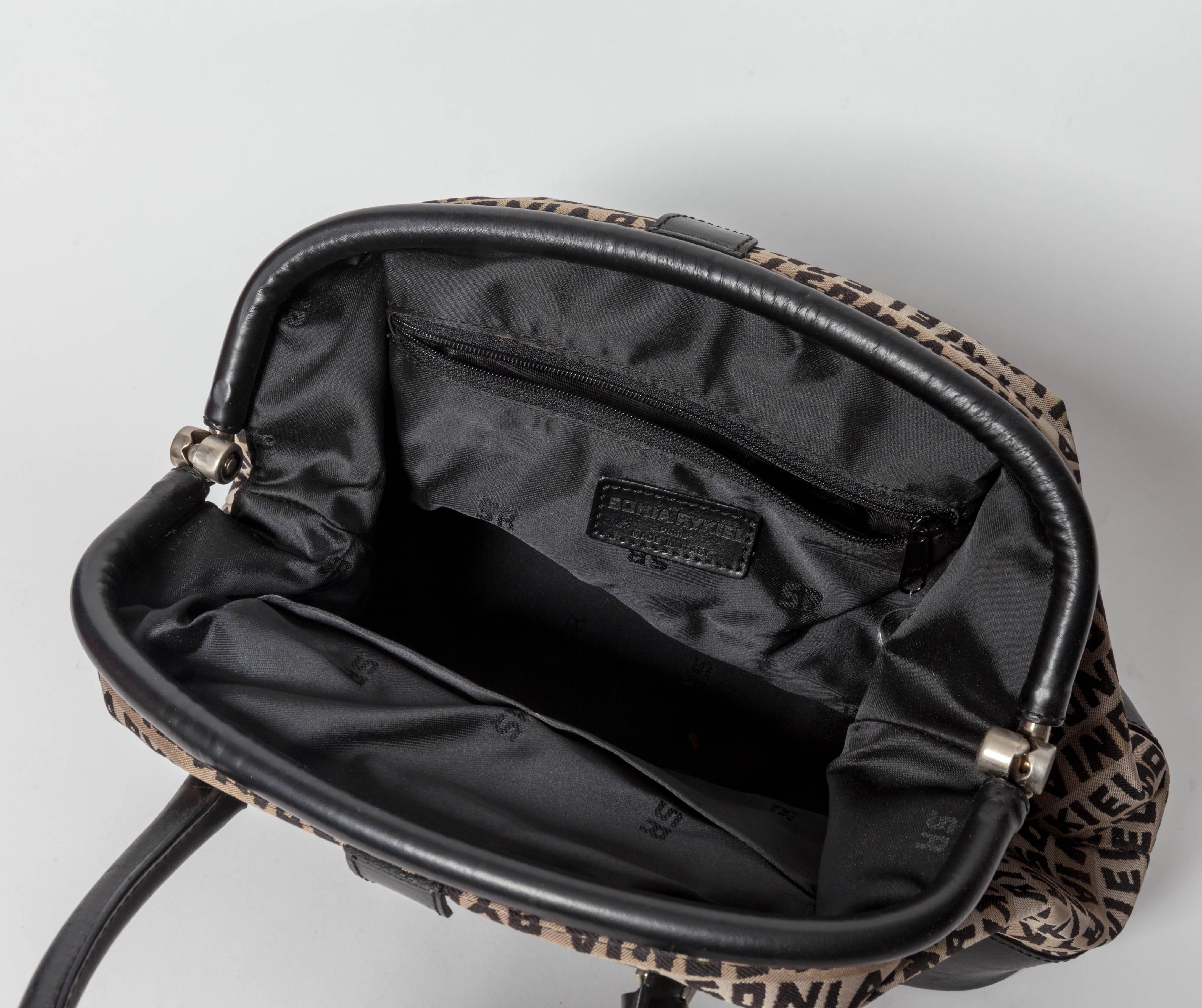 Black Vintage Sonia Rykiel Handbag