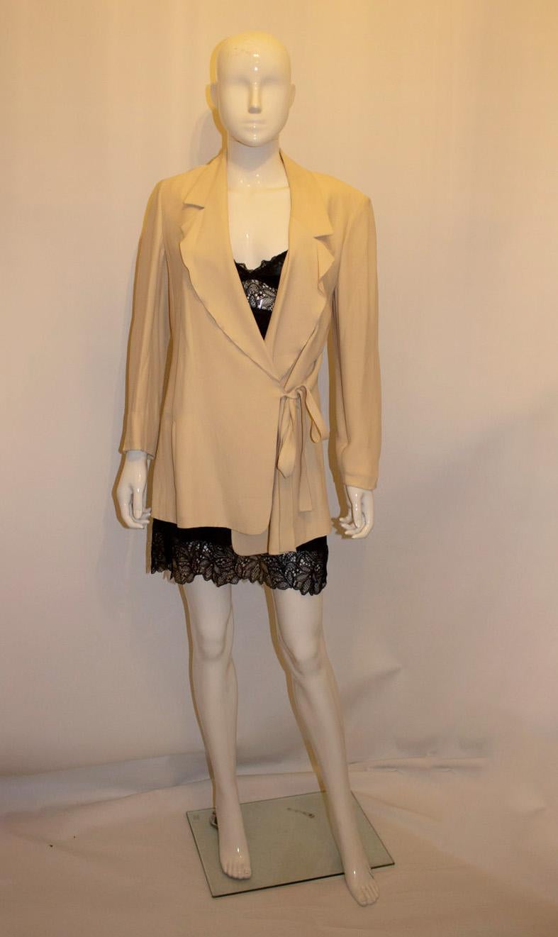 Women's Vintage Sonia Rykiel Ivory Jacket For Sale