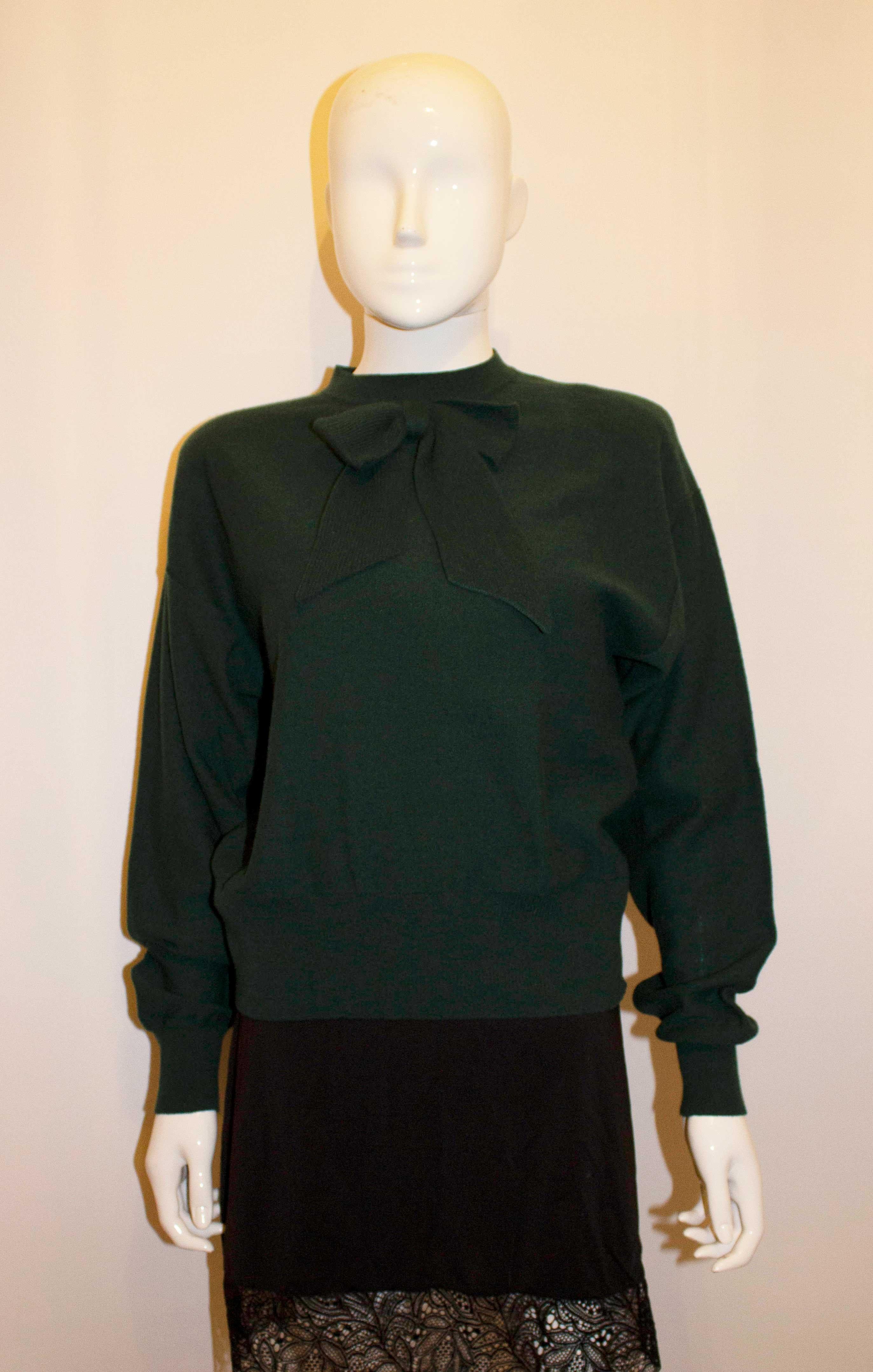 Vintage Sonia Rykiel Wool Jumper In Good Condition For Sale In London, GB