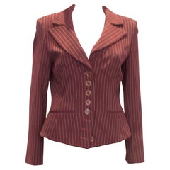 Vintage Sophie Sitbon Paris Pinstripe Jacket