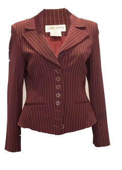 Vintage Sophie Sitbon Paris Pinstripe Jacket