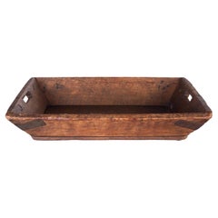 Antique Sorting Tray with Banded Corners