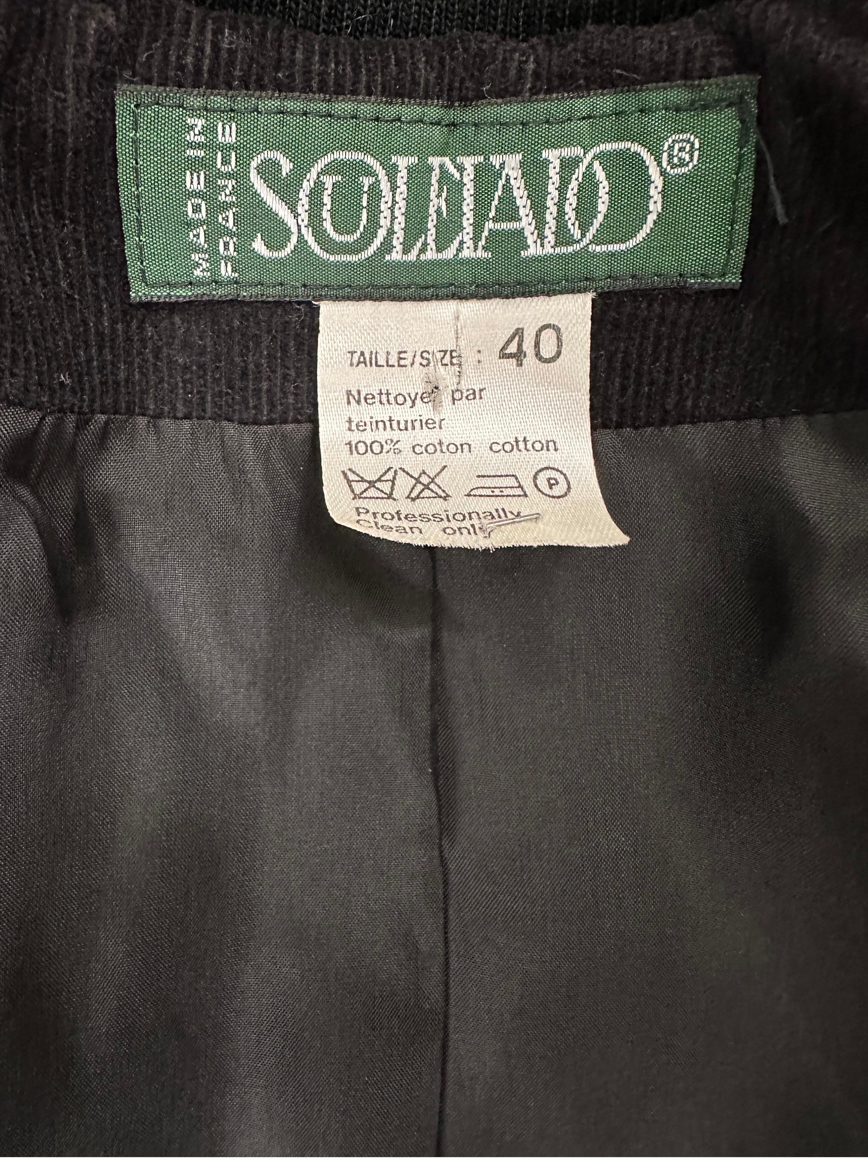 Set di Souleiado vintage in velluto di tessuti provenzali 5