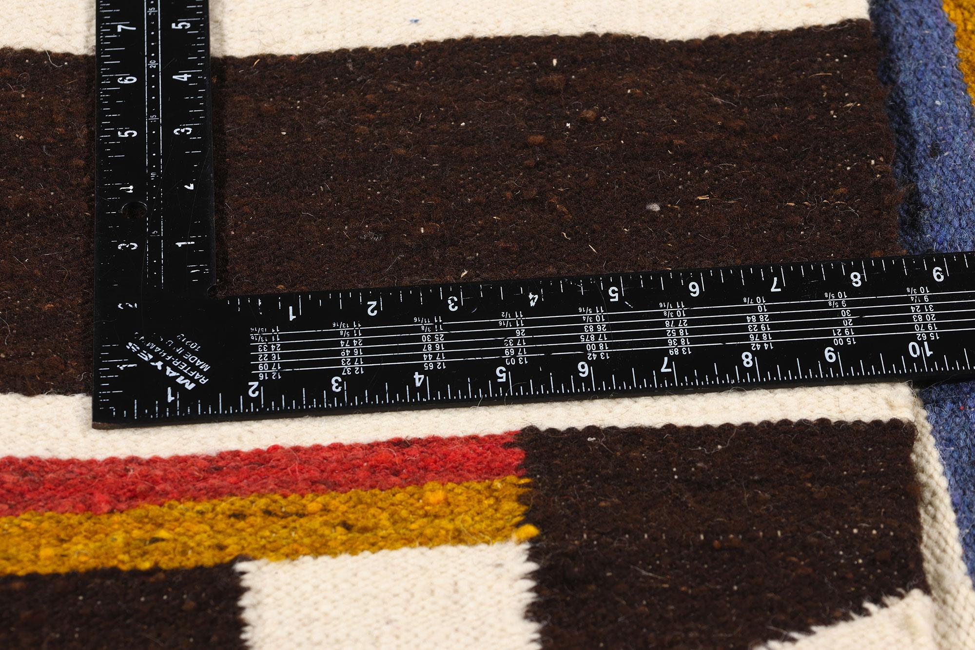 Wool Vintage South American Kilim Peruvian Rug Chancay Pájaro Design For Sale