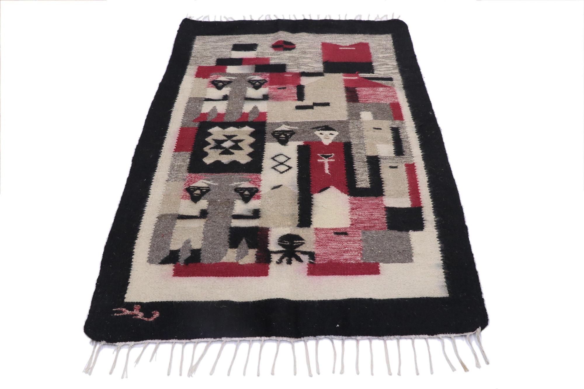 Tribal Vintage South American Textile For Sale