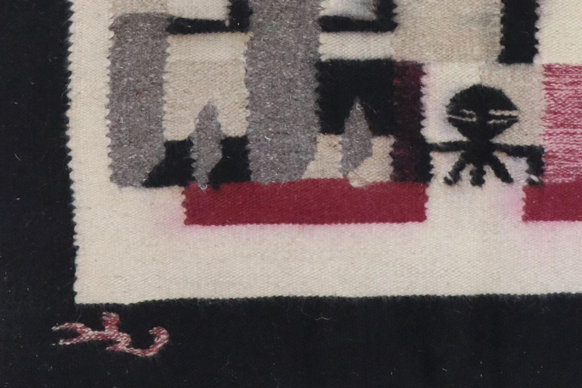 Tissé à la main Textile Amérique du Sud vintage en vente