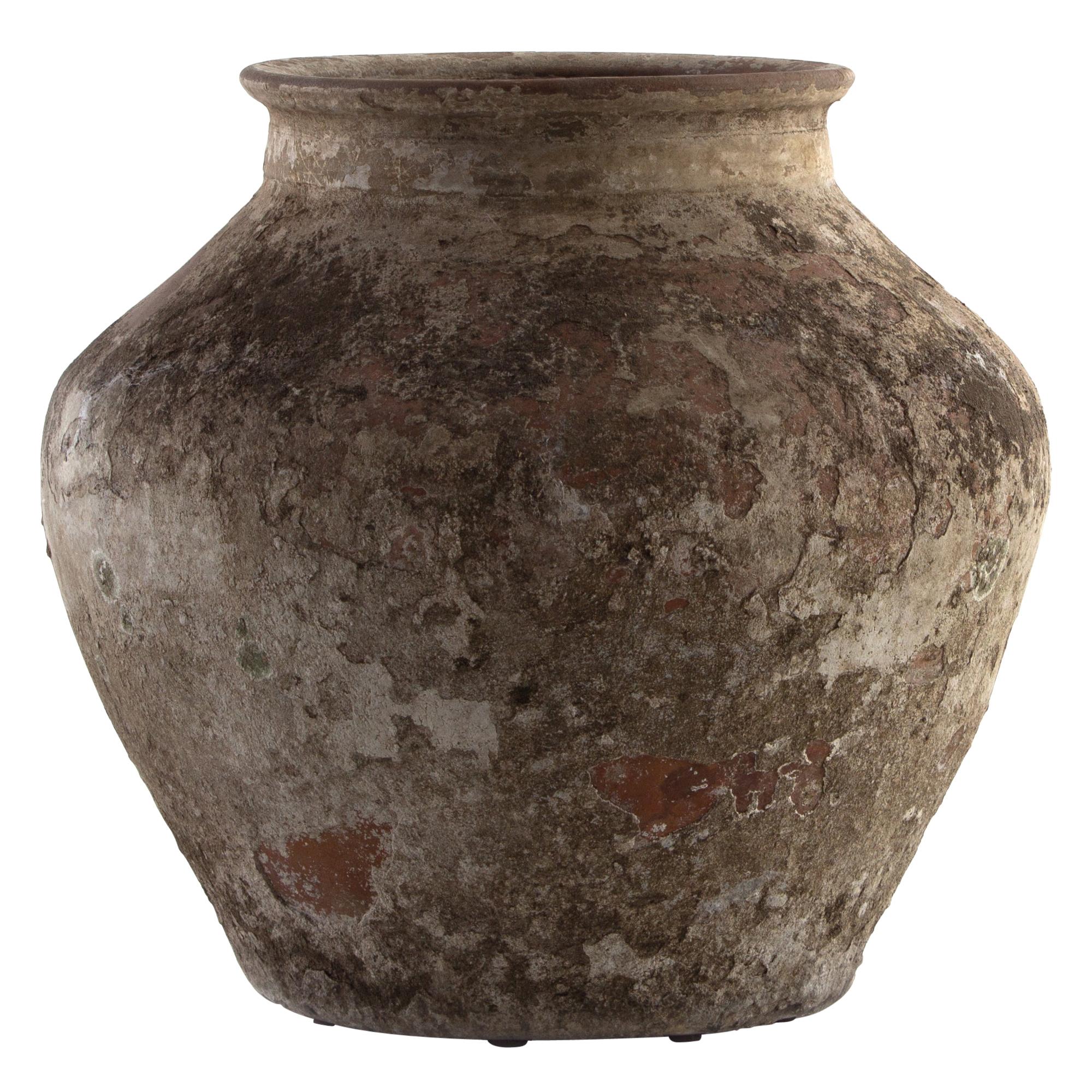 Vintage South Asian Terracotta Storage Jar