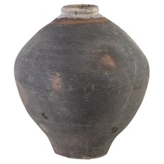 Vintage Southern Asia Terracotta Storage Jar
