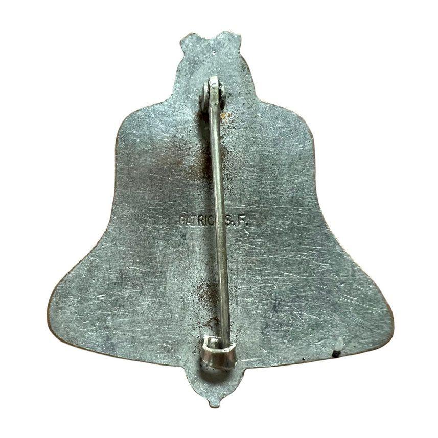 Metal Vintage Southern California Telephone Company Badge For Sale