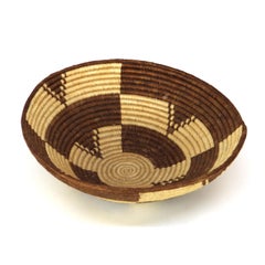 Vintage Südwesten Native American Woven Reed Korb 20thC