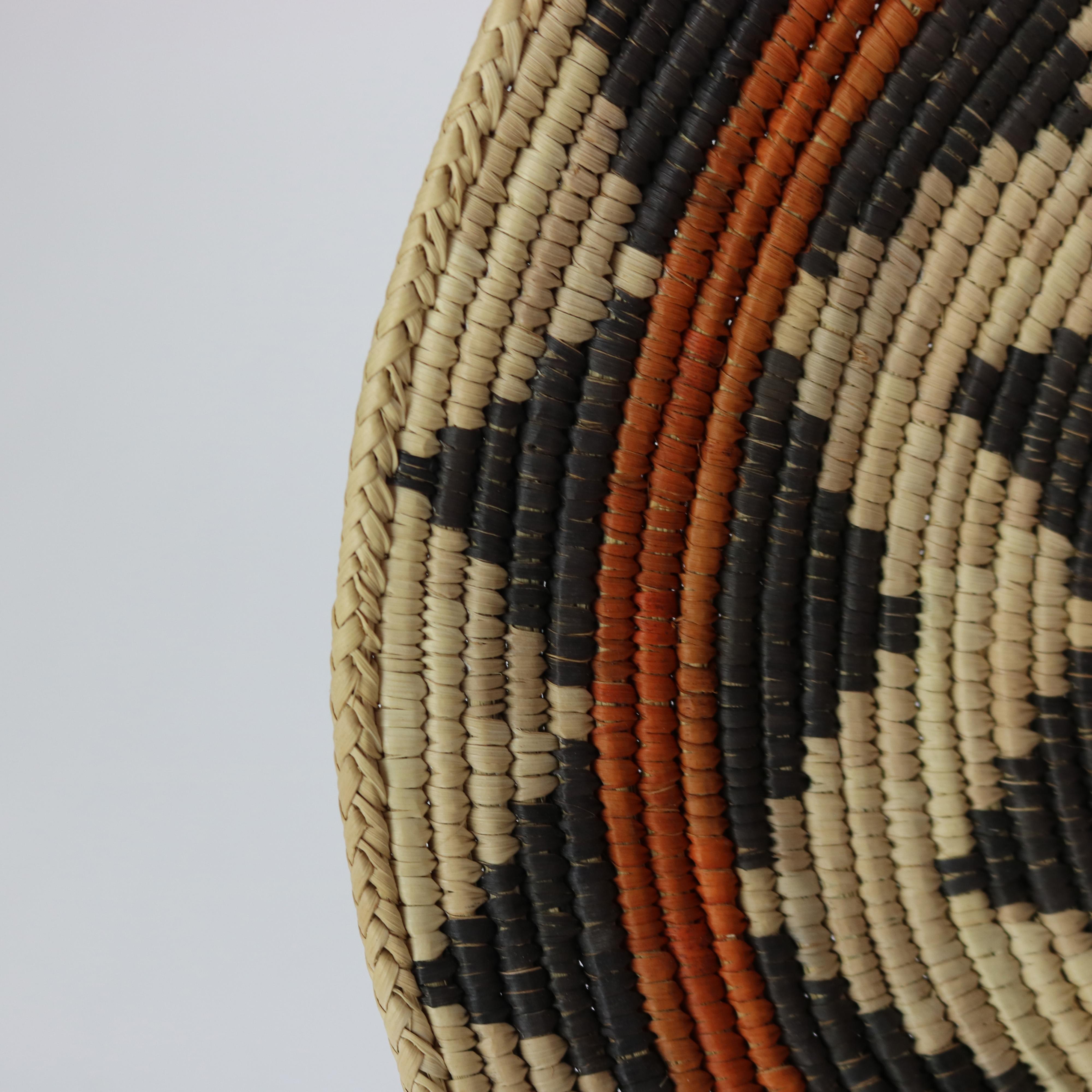 20ième siècle Panier en roseau tressé Vintage Southwest Native American 20thC en vente