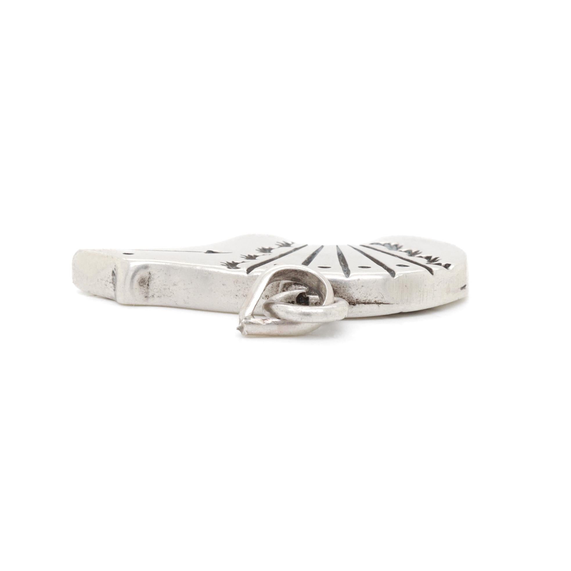 Colgante vintage de oso de plata de ley del suroeste para un collar en venta 5
