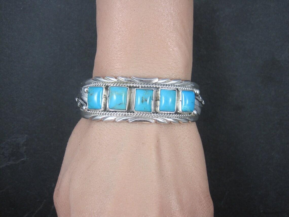turquoise cuff bracelet vintage