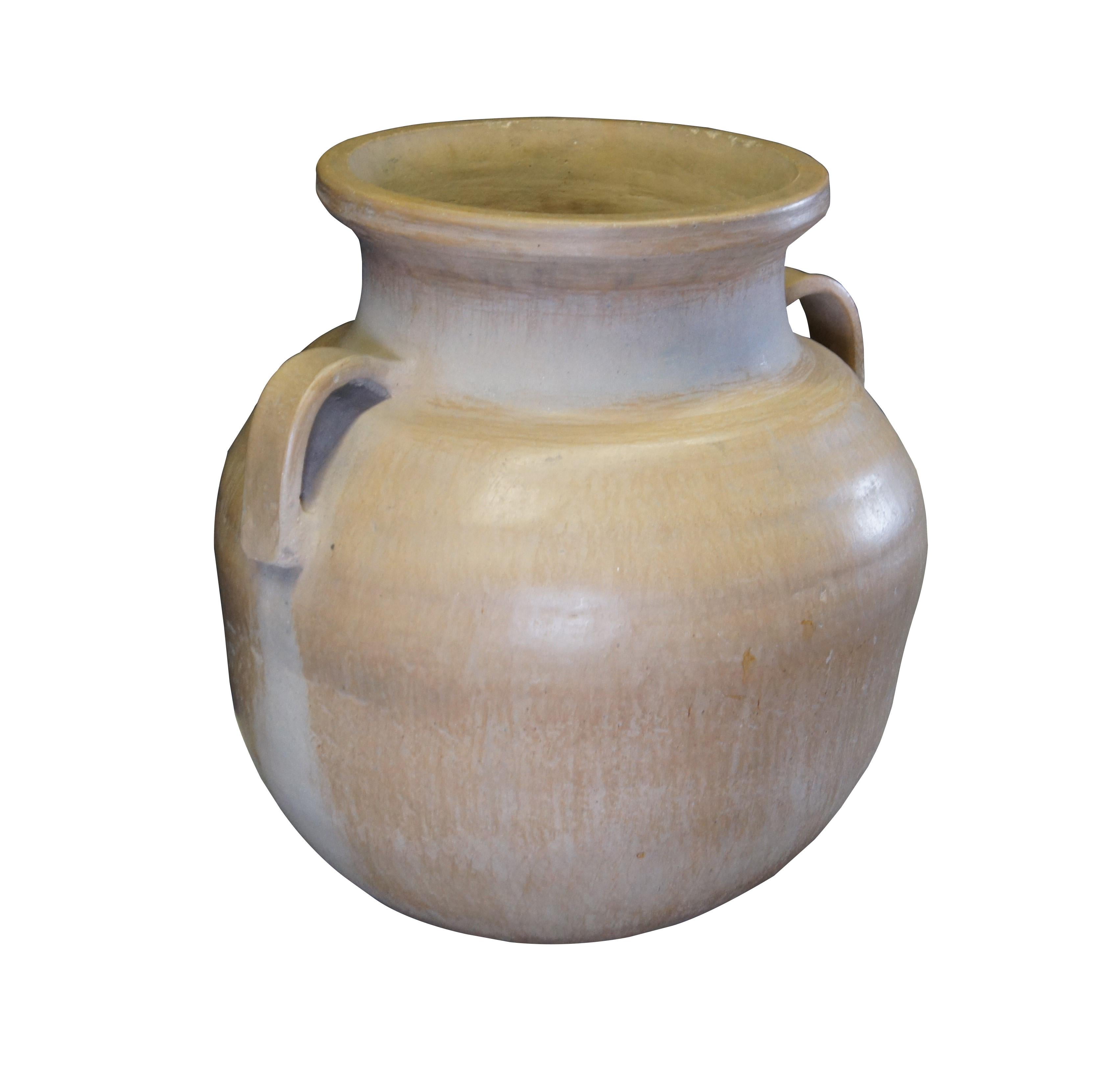 Rustic Vintage Southwestern Terracotta Planter Jardiniere Flower Pot Cachepot Urn 28