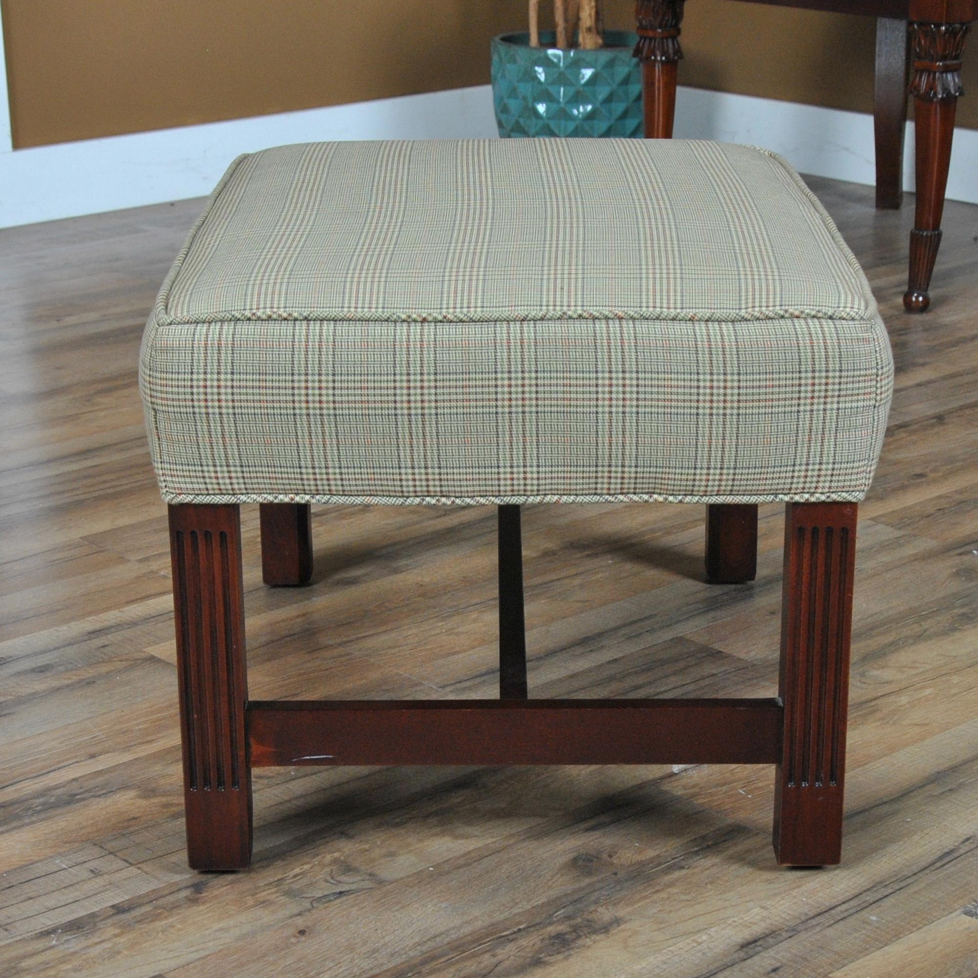 American Vintage Southwood Ottoman